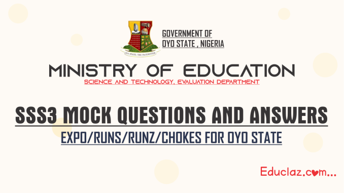 oyo sss3 mock questions and answers expo runs runz